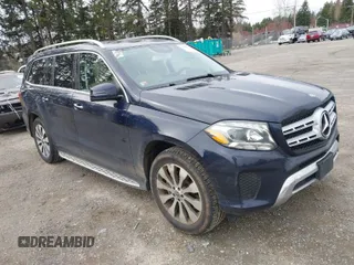2018 Mercedes-Benz GLS with VIN 4JGDF6EE8JB067115, listed as a IAAI auction lot 41795572 with 69,471 mi miles. Bid and sale history available at carsss.com. Image 1.