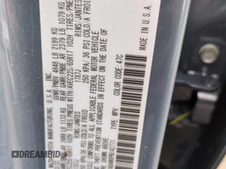 2023 Mazda CX-50 S Select with VIN 7MMVABAM6PN142771, listed as a Copart auction lot 75098794 with Not Provided miles and Salvage Title. Bid and sale history available at DreamBid. Image 14.
