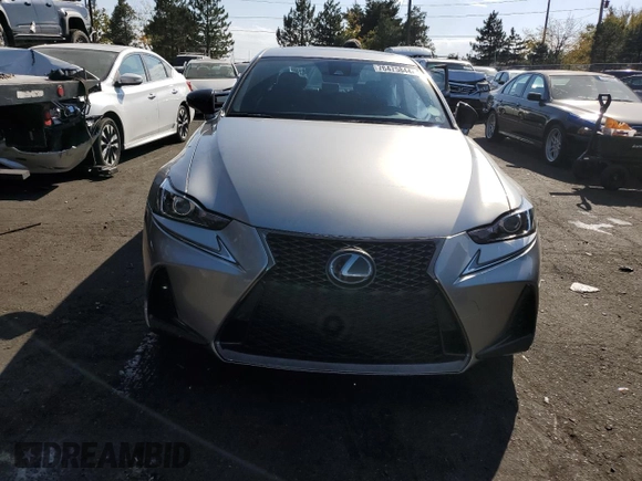 2020 Lexus IS 300 F Sport with VIN JTHG81F28L5043173, listed as a Copart auction lot 76475844 with 27,083 mi miles and Salvage title. Bid and sale history available at DreamBid. Image 5.