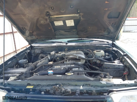 2001 Toyota 4Runner SR5 with VIN JT3GN86R310186434, listed as a IAAI auction lot 41955632 with 206,121 mi miles. Bid and sale history available at carsss.com. Image 10.