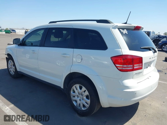 2020 Dodge Journey SE Value with VIN 3C4PDCAB2LT275039, listed as a IAAI auction lot 41986920 with 24,279 mi miles and . Bid and sale history available at carsss.com. Image 3.