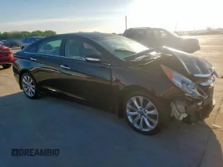 2012 Hyundai Sonata Limited with VIN 5NPEC4AB9CH499179, listed as a Copart auction lot 56011435 with 89,673 mi miles and Salvage title. Bid and sale history available at DreamBid. Image 4.