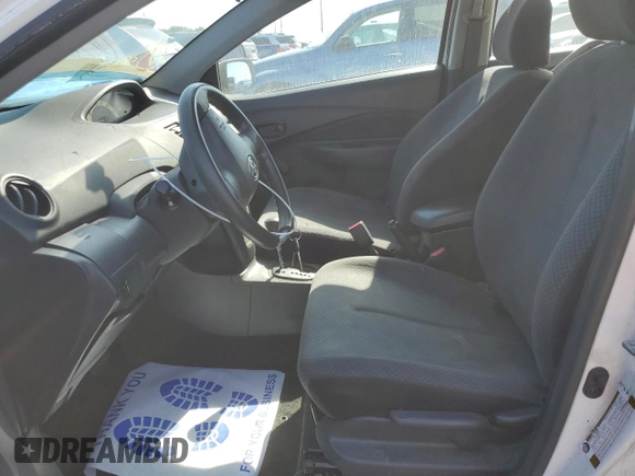 2008 Toyota Yaris with VIN JTDBT923081262683, listed as a Copart auction lot 49493975 with 168,581 mi miles and Salvage Title. Bid and sale history available at carsss.com. Image 7.