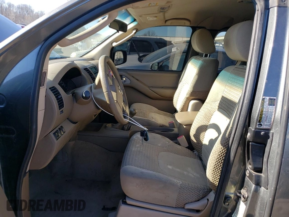 2007 Nissan Frontier SE with VIN 1N6AD06U57C420815, listed as a Copart auction lot 42594925 with 256,851 mi miles and Salvage title. Bid and sale history available at DreamBid. Image 7.