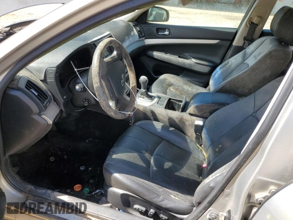 2008 Infiniti G35 with VIN JNKBV61E88M206032, listed as a Copart auction lot 72612354 with Not Provided miles and Clean Title. Bid and sale history available at DreamBid. Image 7.