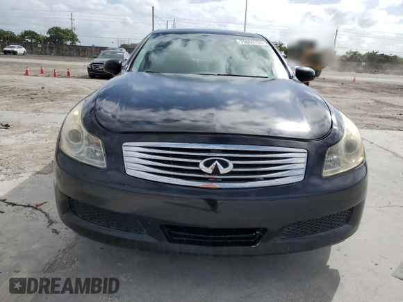 2008 Infiniti G35 x with VIN JNKBV61F58M269260, listed as a Copart auction lot 75650784 with 230,968 mi miles and Salvage Title. Bid and sale history available at DreamBid. Image 5.