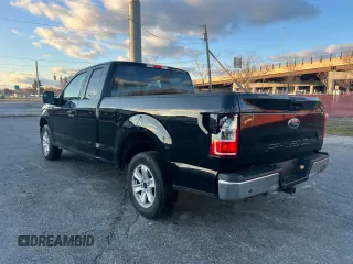 2018 Ford F-150 XL with VIN 1FTEX1CB0JKF17440, listed as a Copart auction lot 52651455 with 168,000 mi miles and Clean Title. Bid and sale history available at carsss.com. Image 3.