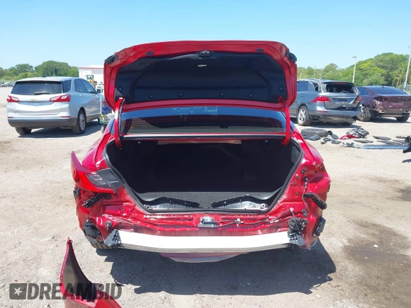 2025 Toyota Camry LE with VIN 4T1DAACK8SU025754, listed as a IAAI auction lot 42063742 with 6,485 mi miles and . Bid and sale history available at DreamBid. Image 16.