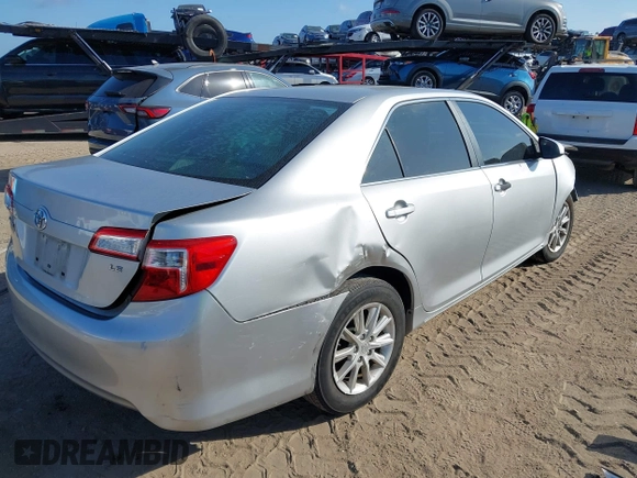 2012 Toyota Camry L with VIN 4T4BF1FKXCR216121, listed as a IAAI auction lot 41942104 with 153,448 mi miles. Bid and sale history available at carsss.com. Image 4.