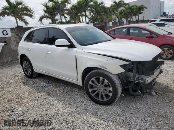 2016 Audi Q5 Premium Plus with VIN WA1L2AFPXGA026282, listed as a Copart auction lot 48286615 with 110,134 mi miles and Salvage Title. Bid and sale history available at carsss.com. Image 4.