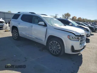2022 GMC Acadia Denali with VIN 1GKKNPLS8NZ134794, listed as a Copart auction lot 78139034 with 35,461 mi miles and Salvage Title. Bid and sale history available at carsss.com. Image 4.