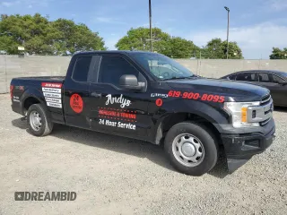 2019 Ford F-150 XL with VIN 1FTEX1CP6KKC50723, listed as a Copart auction lot 56405785 with 333,894 mi miles and Salvage title. Bid and sale history available at DreamBid. Image 4.