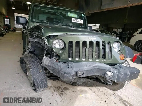 2009 Jeep Wrangler X with VIN 1J4FA24159L708224, listed as a Copart auction lot 44592475 with 82,016 mi miles and Clean Title. Bid and sale history available at DreamBid. Image 12.