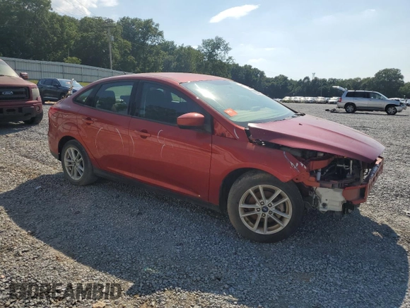 2018 Ford Focus SE with VIN 1FADP3F27JL255127, listed as a Copart auction lot 63926875 with 138,450 mi miles and Salvage title. Bid and sale history available at DreamBid. Image 4.