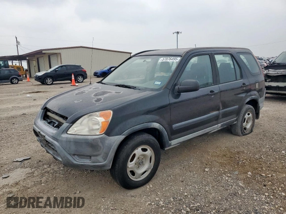 2002 Honda CR-V LX z VIN JHLRD68472C024693, wystawiony jako Copart lot #57076495 z przebiegiem 294 743 mil mil oraz Czysty tytuł • Clean title. Historia ofert i sprzedaży dostępna na DreamBid. Obrazek 1.