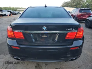 2012 BMW 7 Series 740Li with VIN WBAKB4C53CC576294, listed as a Copart auction lot 53401885 with 159,858 mi miles and Clean Title. Bid and sale history available at carsss.com. Image 6.
