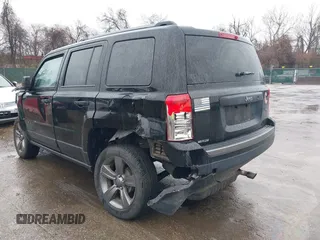 2017 Jeep Patriot Sport with VIN 1C4NJPBA1HD208653, listed as a IAAI auction lot 41864826 with 77,196 mi miles. Bid and sale history available at carsss.com. Image 20.