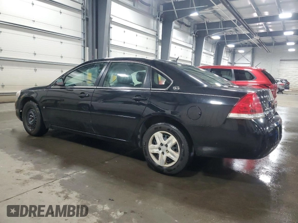 2008 Chevrolet Impala LS with VIN 2G1WB58K589229968, listed as a Copart auction lot 53893435 with 183,354 mi miles and Non Repairable. Bid and sale history available at DreamBid. Image 2.