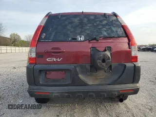 2005 Honda CR-V EX with VIN JHLRD78815C041860, listed as a Copart auction lot 50580085 with 227,099 mi miles and Salvage Title. Bid and sale history available at DreamBid. Image 6.