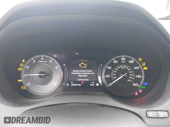2020 Acura RDX with VIN 5J8TC2H37LL013556, listed as a IAAI auction lot 41928493 with 100,340 mi miles and . Bid and sale history available at DreamBid. Image 7.