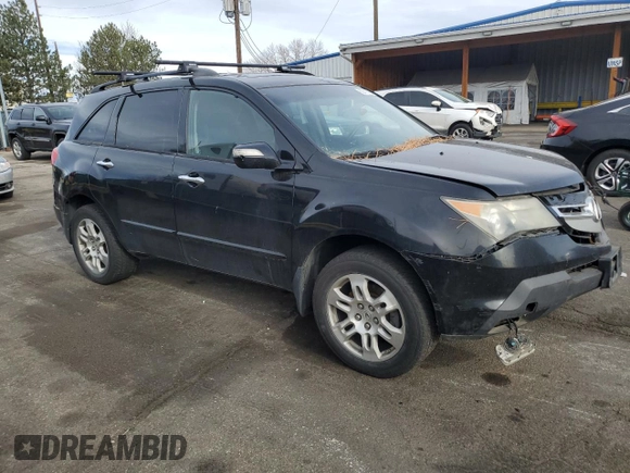 2009 Acura MDX Tech/Entertainment Pkg with VIN 2HNYD28419H517921, listed as a Copart auction lot 50410135 with 310,768 mi miles and Salvage Title. Bid and sale history available at carsss.com. Image 4.