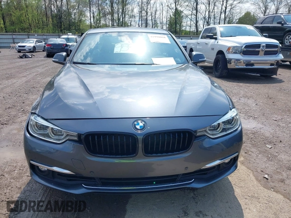 2017 BMW 3 Series 330i with VIN WBA8B9G37HNU55487, listed as a IAAI auction lot 41990068 with 50,418 mi miles. Bid and sale history available at carsss.com. Image 12.