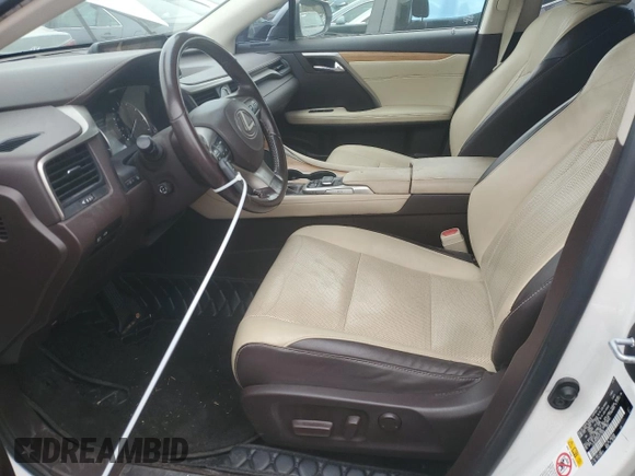 2017 Lexus RX with VIN JTJBZMCA6H2017408, listed as a Copart auction lot 46168735 with 91,515 mi miles and Salvage Title. Bid and sale history available at carsss.com. Image 7.