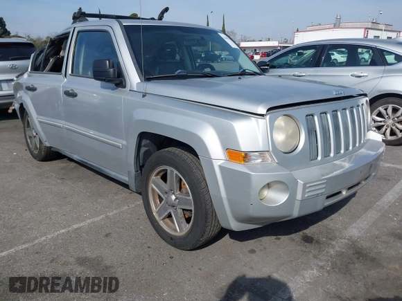 2007 Jeep Patriot Limited z VIN 1J8FF48W87D426541, wystawiony jako IAAI lot #41609156 z przebiegiem 188 199 mil mil oraz . Historia ofert i sprzedaży dostępna na DreamBid. Obrazek 1.