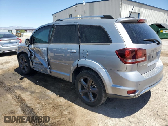 2019 Dodge Journey Crossroad z VIN 3C4PDCGG1KT797517, wystawiony jako Copart lot #54095955 z przebiegiem 40 186 mil mil oraz Szkoda całkowita • Salvage title. Historia ofert i sprzedaży dostępna na DreamBid. Obrazek 2.