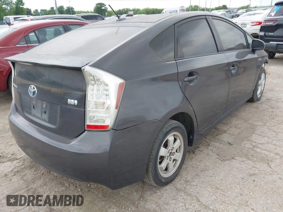 2010 Toyota Prius II with VIN JTDKN3DU8A1065263, listed as a IAAI auction lot 42112721 with 1 mi miles. Bid and sale history available at carsss.com. Image 4.
