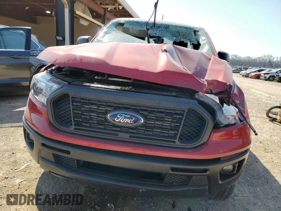 2021 Ford Ranger XL with VIN 1FTER1EH6MLD76657, listed as a Copart auction lot 48800855 with 28,909 mi miles and Salvage Title. Bid and sale history available at carsss.com. Image 5.