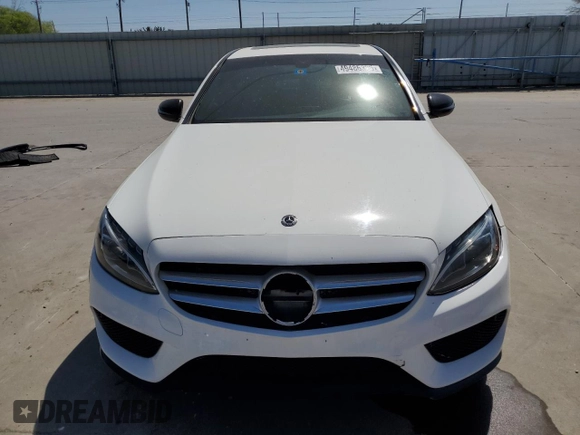 2018 Mercedes-Benz C 300 with VIN 55SWF4JB3JU237454, listed as a Copart auction lot 49486325 with 119,869 mi miles and Salvage Title. Bid and sale history available at DreamBid. Image 5.