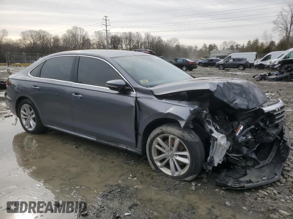 2020 Volkswagen Passat 2.0T SE with VIN 1VWSA7A38LC012730, listed as a Copart auction lot 45596335 with 69,611 mi miles and Salvage Title. Bid and sale history available at carsss.com. Image 4.