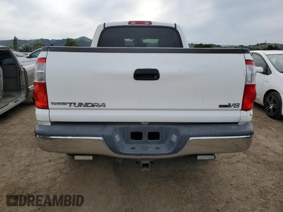2006 Toyota Tundra SR5 with VIN 5TBET34186S507115, listed as a Copart auction lot 53101535 with 165,948 mi miles and Salvage Title. Bid and sale history available at carsss.com. Image 6.
