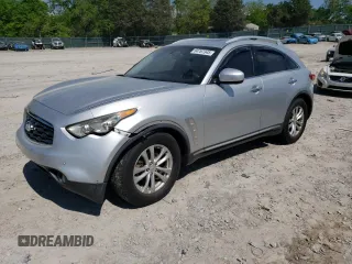 2010 Infiniti FX z VIN JN8AS1MUXAM801146, wystawiony jako Copart lot #54767945 z przebiegiem 139 853 mil mil oraz Szkoda całkowita • Salvage title. Historia ofert i sprzedaży dostępna na DreamBid. Obrazek 1.