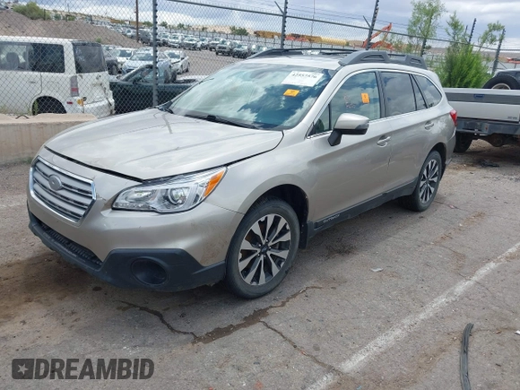 2017 Subaru Outback Limited with VIN 4S4BSANC3H3256375, listed as a IAAI auction lot 42557576 with 205,127 mi miles and . Bid and sale history available at DreamBid. Image 2.