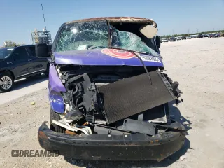 2005 Chevrolet Express Cargo Van with VIN 1GCGG25V451101733, listed as a Copart auction lot 52083005 with 0 mi miles and Salvage Title. Bid and sale history available at carsss.com. Image 5.