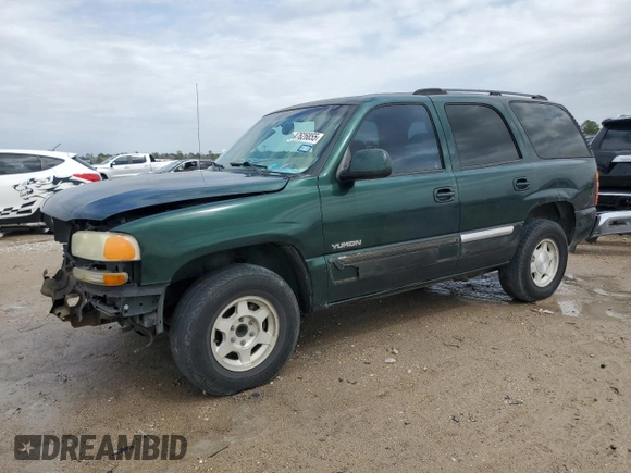 2003 GMC Yukon SLT with VIN 1GKEC13V63R270154, listed as a Copart auction lot 47626855 with 164,275 mi miles and Salvage Title. Bid and sale history available at carsss.com. Image 1.