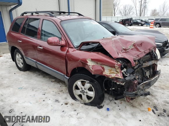 2005 Hyundai Santa Fe GLS with VIN KM8SC73E75U024033, listed as a Copart auction lot 40567464 with 131,936 mi miles and Clean Title. Bid and sale history available at carsss.com. Image 4.