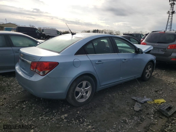 2011 Chevrolet Cruze LT w/1LT with VIN 1G1PF5S97B7223872, listed as a Copart auction lot 52734805 with 38,178 mi miles and Salvage Title. Bid and sale history available at carsss.com. Image 3.