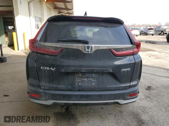 2020 Honda CR-V EX-L with VIN 5J6RW2H86LL016048, listed as a Copart auction lot 48994885 with 35,952 mi miles and Non repairable. Bid and sale history available at DreamBid. Image 6.