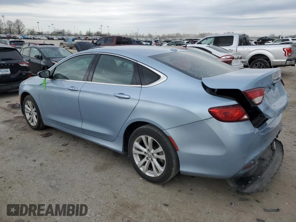 2015 Chrysler 200 Limited with VIN 1C3CCCAB6FN676281, listed as a Copart auction lot 47365534 with 115,016 mi miles and Salvage Title. Bid and sale history available at carsss.com. Image 2.