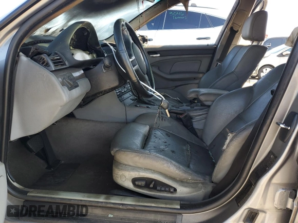2004 BMW 3 Series 325i with VIN WBAET37444NJ44227, listed as a Copart auction lot 87671895 with 0 mi miles and Salvage Title. Bid and sale history available at carsss.com. Image 7.