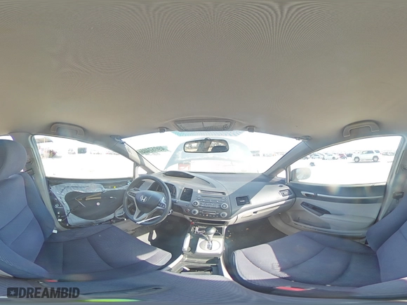 2010 Honda Civic Hybrid with VIN JHMFA3F29AS005672, listed as a Copart auction lot 49057405 with 154,987 mi miles and Salvage Title. Bid and sale history available at carsss.com. Image 12.