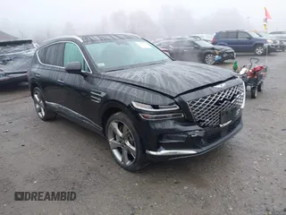 2024 Genesis GV80 with VIN KMUHCESC2RU168319, listed as a IAAI auction lot 41875754 with 33,286 mi miles and . Bid and sale history available at DreamBid. Image 1.