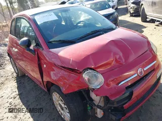 2012 FIAT 500 Lounge z VIN 3C3CFFCR1CT179606, wystawiony jako IAAI lot #41452745 z przebiegiem 116 619 mil mil oraz . Historia ofert i sprzedaży dostępna na DreamBid. Obrazek 1.
