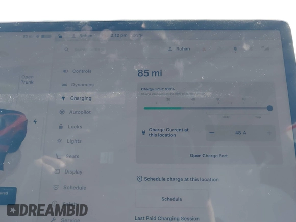 2023 Tesla Model Y Performance with VIN 7SAYGDEF1PF674417, listed as a IAAI auction lot 41421594 with 28,928 mi miles and . Bid and sale history available at DreamBid. Image 18.