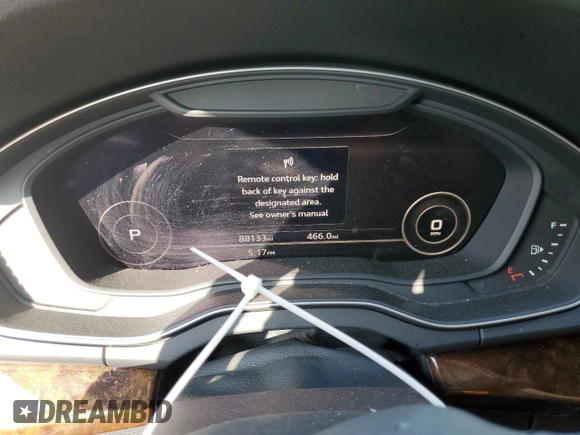 2018 Audi Q5 Premium Plus with VIN WA1BNAFY1J2086688, listed as a Copart auction lot 57216115 with 88,133 mi miles and Salvage title. Bid and sale history available at DreamBid. Image 9.