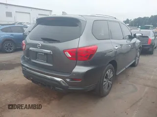 2019 Nissan Pathfinder SV with VIN 5N1DR2MN5KC633714, listed as a IAAI auction lot 42693523 with 123,674 mi miles and . Bid and sale history available at DreamBid. Image 4.