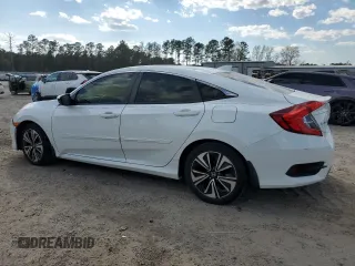 2018 Honda Civic EX-L with VIN JHMFC1F71JX007770, listed as a Copart auction lot 50681835 with 71,808 mi miles and Salvage Title. Bid and sale history available at DreamBid. Image 2.